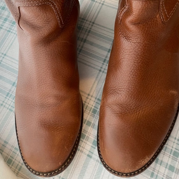 Tory Burch tall leather riding boos sz 9 - Picture 3 of 6